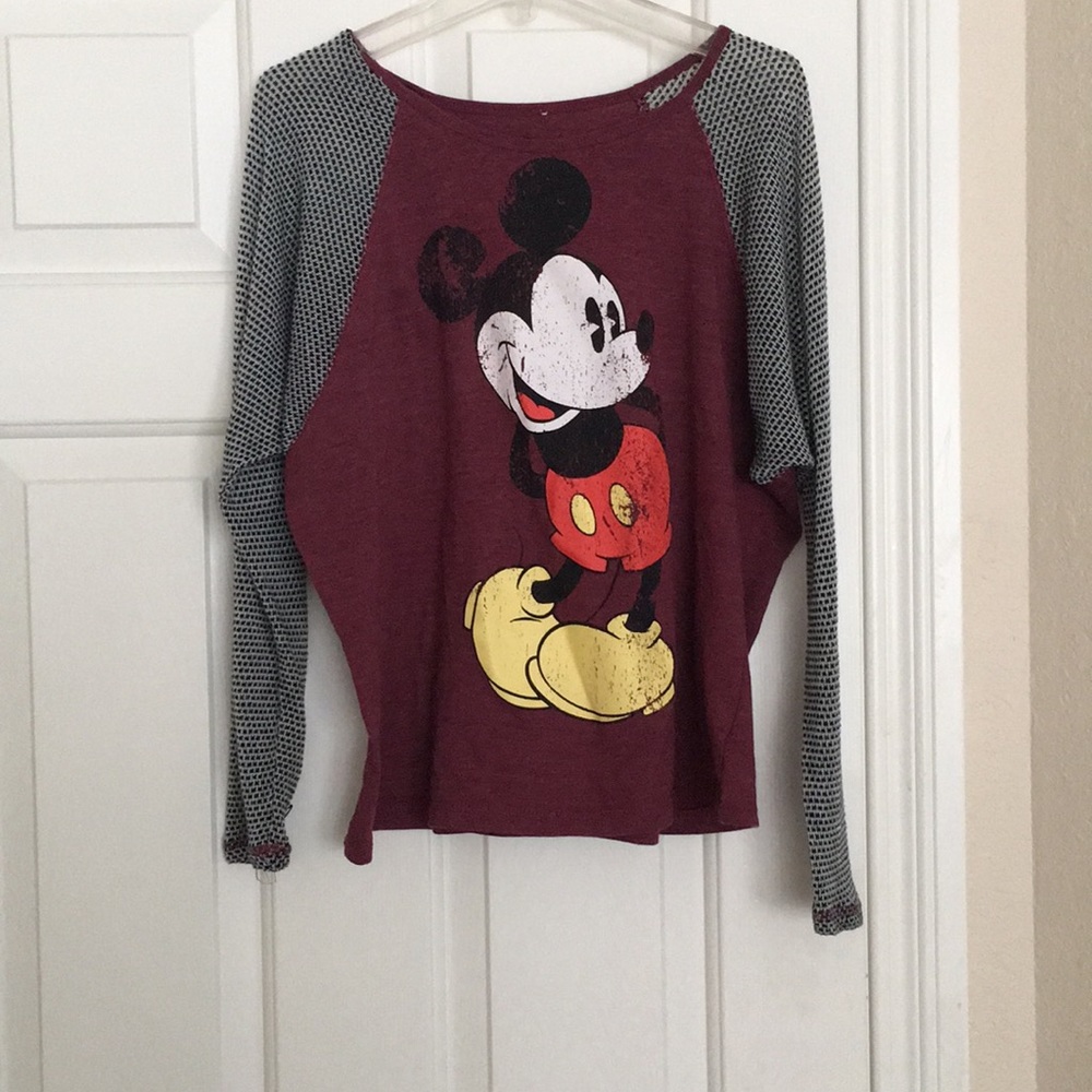 SOLD!! Disney | Mickey Mouse Long Sleeve Tee.